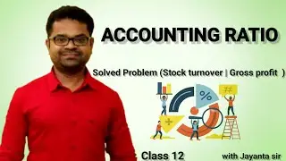 Average stock | net sales | cost of goods sold|solved problem | class 12 | Accountancy #hs