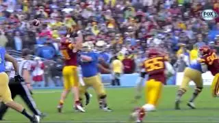 Joe Fauria 15 yard reception on 3rd & 13