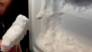 ORIGINAL FREEZER FROST ONLY BITES MASHUP | #iceeating #oddlysatisfying #freezerfrost