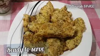 CRISPY FRIED  FISH - Fried hake fish with chia seeds #hakefish #howto