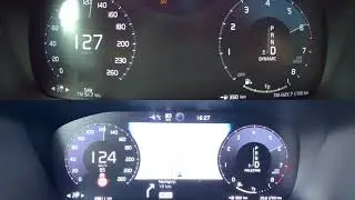 Volvo XC60 T6 vs T5 polestar acceleration 2020.