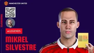 Mikael Silvestre @TiagoDiasPES (Man Utd, Rennes, Inter Milan, Arsenal) Face + Stats | PES 2021