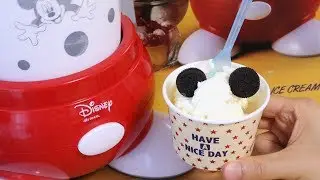Disney Mickey Ice Cream Maker Cooking Kitchen Gadget