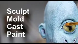 Making a Creature Concept Head - Cyclops