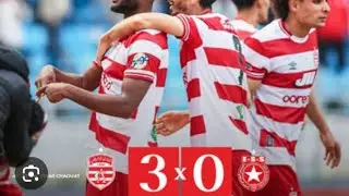 ملخص النادي الافريقي النجم الساحلي 3 - 0