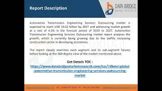 Global Automotive Transmission Engineering Services Outsourcing