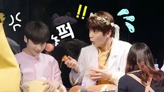 190330 TXT : 수빈의 아이스 펀치에 휴닝카이 반응 SOOBIN punch, HUENINGKAI reaction : 투바투 fancam : 롯데월드몰 시네파크