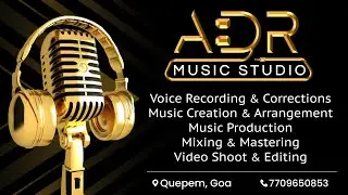 ADR MUSIC STUDIO 🔥 INTRO