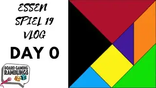 Essen Spiel 2019 Vlog - Day 0