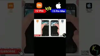Xiaomi 12 pro vs iPhone 13 pro max - speed test?  #shorts #kuriostech