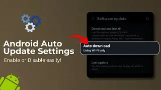 How to Enable or Disable Automatic Software Updates on Android