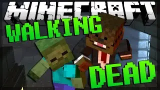 FRIED CHICKEN CHAMPION Minecraft Walking Dead Minigame (Blocking Dead) #5 | JeromeASF