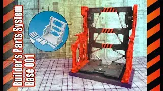 Custom BANDAI Builder's Parts System Base 001(WHITE) MS base
