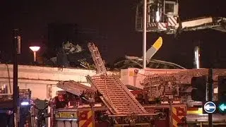 Eight dead and 14 seriously injured in police helicopter crash