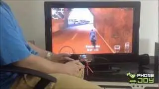 Touch Emulated Android Games on HDTV with PhoneJoy