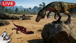 🔴 &Uuml;berleben als SOLO HERRERASAURUS 🦎☠️ - The Isle Livestream