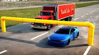 Cars Face the Deadliest Pipeline Trap Ever! | BeamNG.drive #beamngdrive #beamng #carcrash #car