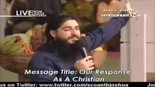 OUR RESPONSE AS A CHRISTIAN | WISEMAN HARRY SERMON FROM 11TH MAY 2014 WHEN HE WAS AT SCOAN #JESUS