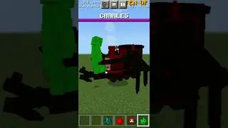 CHOO CHOO CHARLES VS JUMBO JOSH IN MINECRAFT PE #minecraft #choochoocharles