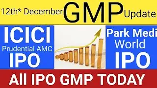 All IPO GMP Today | ICICI Prudential AMC IPO Today | Corona Remedies IPO GMP Today Stock Market Tak