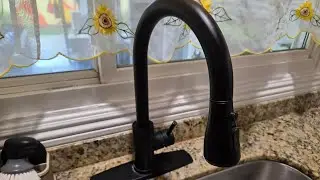 FORIOUS Black Kitchen Faucet with Soap Dispenser and Pull Down Sprayer |QUICK OVERVIEW|
