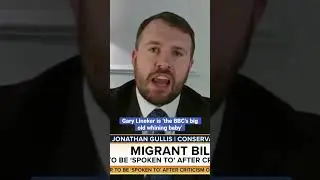Watch Conservative MP Jonathan Gullis&rsquo; rant on Gary Lineker tweets: &lsquo;He&rsquo;s a whining baby!&rsquo;
