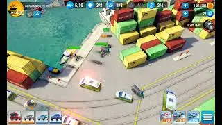 Emergency HQ, Hero Level 57, Burning oil slick