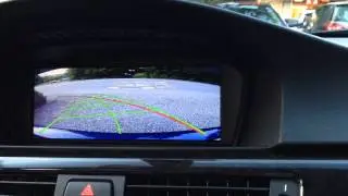 BMW 335i Reverse Camera w/ Dynamic Parking Lines