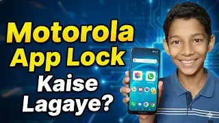 Motorola Phone Me App Lock lagana Ka Naya Tarika 😱 | 100% Working Method
