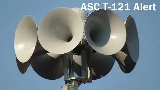 ASC T-121 Monthly Tornado Siren Test, Alert - Decatur, GA 10/2/19
