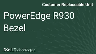 Dell PowerEdge R930: Security Bezel