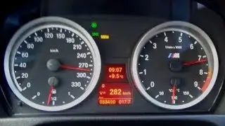 BMW M3 E92 0-282 kmh ACCELERATION KICKDOWN Autobahn Beschleunigung V8 Sound ONBOARD Vollgas Vmax