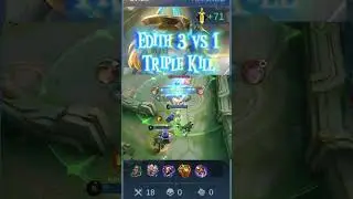 MLBB Edith Triple Kill OP #mlbbph #mlbbshorts #mlbb #mlbbedith