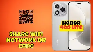 Honor 400 Lite Phone Tips | Generate and Share WiFi Network QR Code