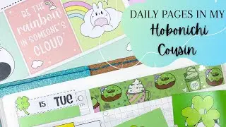 Plan With Me | Hobonichi Cousin Daily Spreads