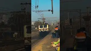|| 6th Birthday Special | Push-Pull KYN WAP-7 Hauled 22221 CSMT Rajdhani Skips Thane And Dadar |