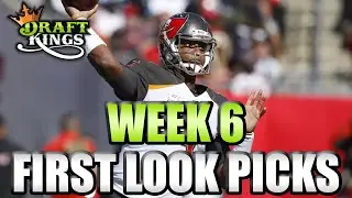 DraftKings Week 6 NFL First Look Picks