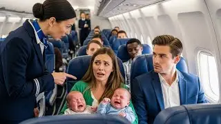 Single mom scolded for crying twins on flight&mdash;unaware the man beside her was the CEO