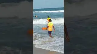 Marina beach Accident