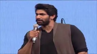 Rana Speech @ Dhruva Pre Release Function | Ram Charan | Rakul Preet Singh dhruva
