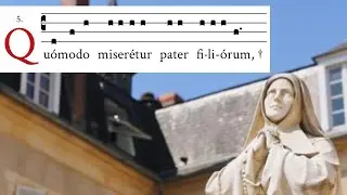 Psalm 102 (13-22) - tone 5 - Latin Gregorian Chant