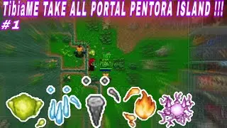 TibiaME WORLD 33 - TAKE ALL PORTAL NEW ISLAND PENTORA !!!