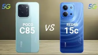 Poco C85 5G против Redmi 15c 5G