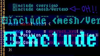 Include directive in GLSL