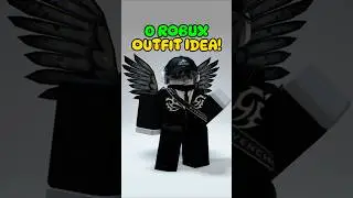 Идея наряда за 0 Robux! Бесплатные предметы и аватар в темных и серых тонах! Легко ❤️ #roblox #sh...