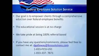 FESS: Social Security and Special Retirement Supplement