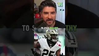 Alvin Kamara Fantasy Stock 📈📉Alvin Kamara's Fantasy Value in 2025 #nfl #fantasyfootball #shorts