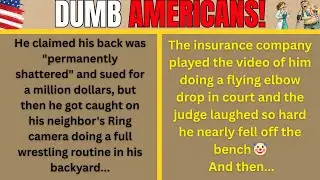 The DUMBEST Americans Who Tried to FAKE Being Sick or Injured! 🤡🚑