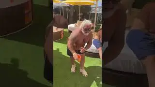 Pool party at O Beach Ibiza @OBeachIbiza @waynelineker