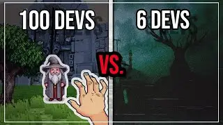 Making a Game with 100 Devs vs 6 Devs and NO COMUNICATION - Devlog